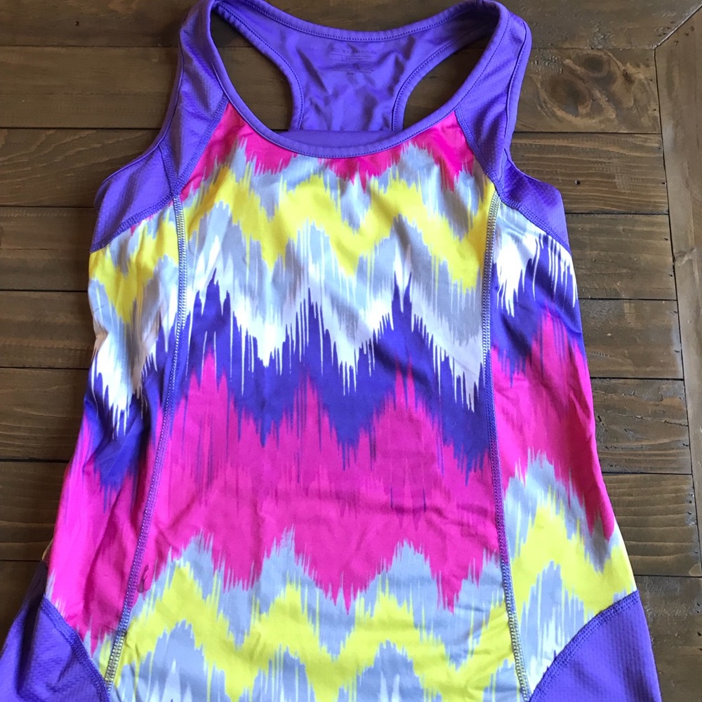Everything Must Go! Colorful Racerback workout top